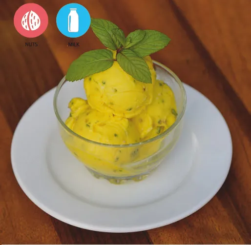 Saffron Ice Cream